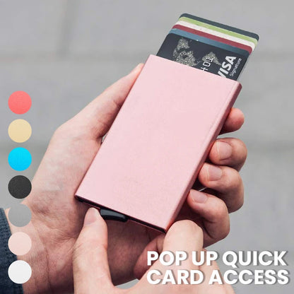 RFID Blocking Pop-Up Wallet